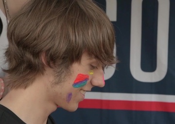 USO Camp Aachen 5K Glow Run (B-Roll)