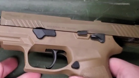 DVIDS - Video - M17 Pistol Stuck Takedown Lever