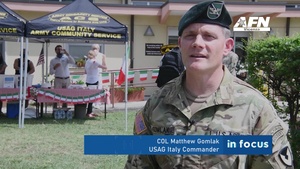 USAG Italy ACS Celebrates 5th Birthday AFN In Focus