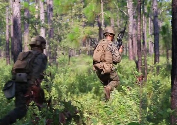 Squad Fire and Movement Range During Infantry Marine Course