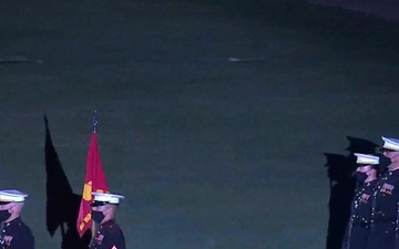 Marines Host Evening Parade