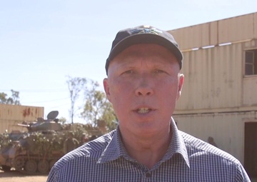 Australian Minister for Defence explains value of partnerships during Exercise Talisman Sabre 21