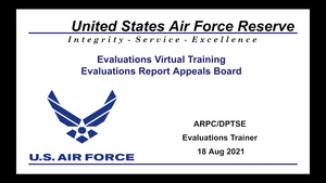 Evaluations Training ERAB
