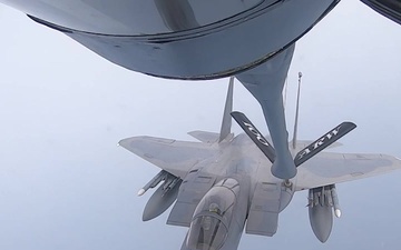 F-15 Air Refueling B-Roll