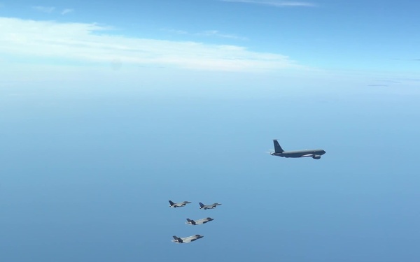 F-35 Lightning II soars near Joint Base Andrews