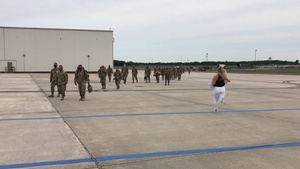 B-Roll: 177th Fighter Wing deployers return home