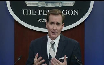 Pentagon Press Secretary Holds News Conference