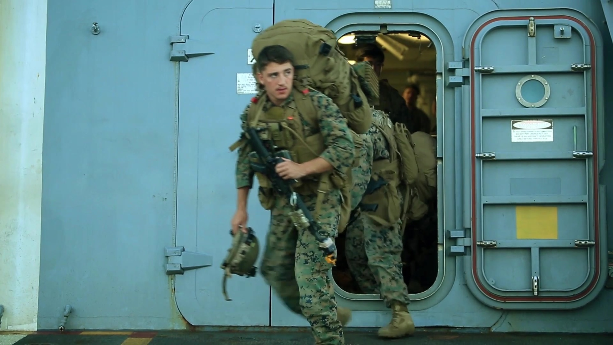 210803-N-TR763-1001 WASHINGTON (Aug. 3, 2021) - Chief of Naval Operations (CNO) Adm. Mike Gilday and Commandant of the Marine Corps Gen. David Berger announce Large Scale Exercise (LSE) 2021. (U.S. Navy video by Chief Mass Communication Specialist Nick Brown/Released)