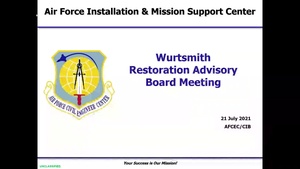 Former Wurtsmith AFB Restoration Advisory Board Meeting - July