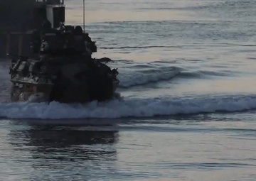 Multinational Amphibious Landing during Exercise Talisman Sabre 21 (B Roll)