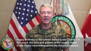 Happy 231st birthday to the U.S. Coast Guard