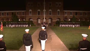 Marines Host Parade Evening Parade Aug, 6, 2021