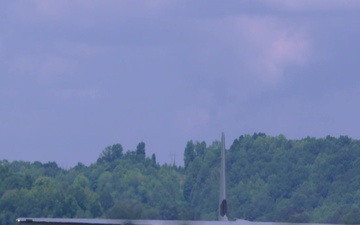 The First Two C-130 J-30 Super Hercules Land at the 130th Airlift Wing