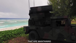 1-174th ADA’s Avenger Air Defense Systems stage in Guam and Tinian for Forager 21