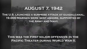 Guadalcanal: 79th Anniversary