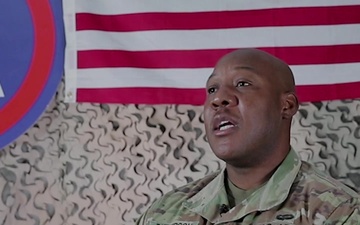 USARCENT Soldier masters education while deployed