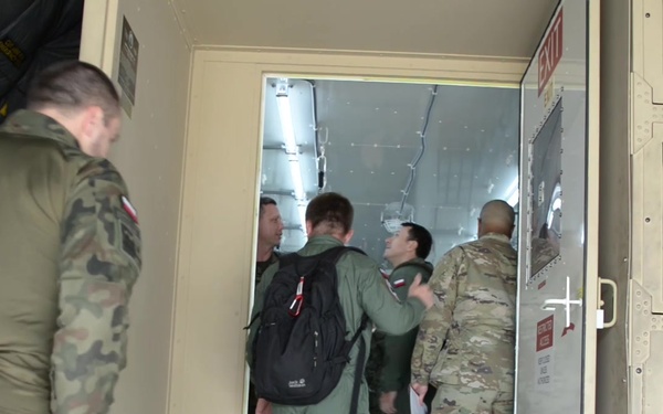 Polish military observes NPC-L training