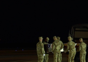 B-Roll: Air Force Chief Master Sgt. Tresse Z. King - Dignified Transfer