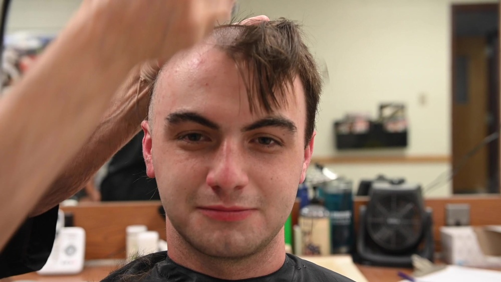 DVIDS Video Coast Guard Recruit Boot Camp Haircuts