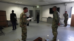 U.S. Army Europe and Africa Best Warrior Competition Uniform Inspection B-Roll