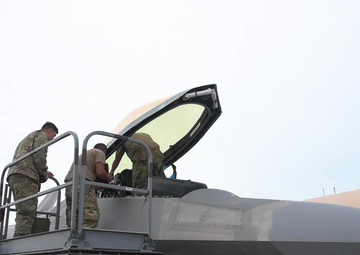 Pacific Iron 2021: F-22 Raptors prepped for flight