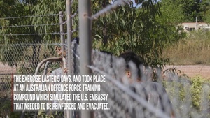 MRF-D conducts Exercise Darrandarra *InfoReel*