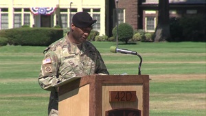 42d Military Police Brigade Change of Command Ceremony