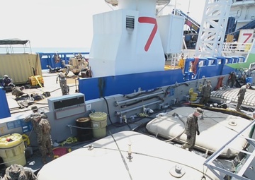 Bulk Fuel Over the Beach