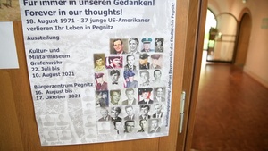 German City Honors Fallen U.S. Soldiers With Memorial Exhibition (B-Roll, No Graphics)