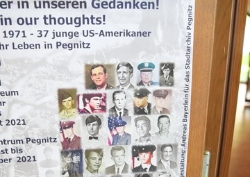 German City Honors Fallen U.S. Soldiers With Memorial Exhibition (B-Roll, No Graphics)