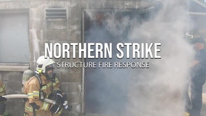 U.S., Latvian, Estonian firefighters conduct structure fire response exercise at Northern Strike 21