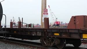 Train passing