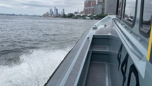 Navy boat in NYC