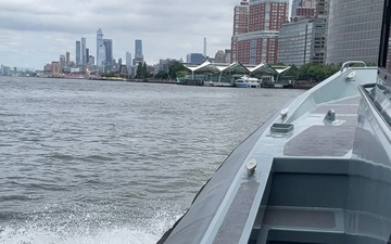 Navy boat in NYC
