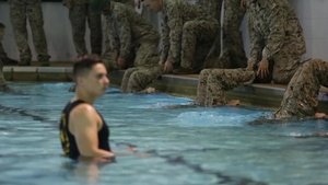Shallow Water Egress Training