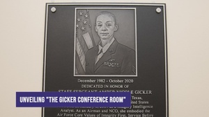 SSgt Amber Nicole Gicker Conference Room Dedication (Social Media)