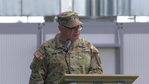 Assuption of Command Ceremony Health Clinic Ansbach