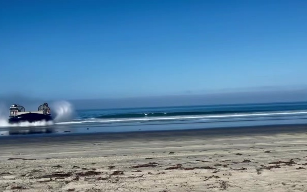 LCAC Shallow Beach Landing