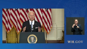 President Biden Delivers Remarks on Afghanistan