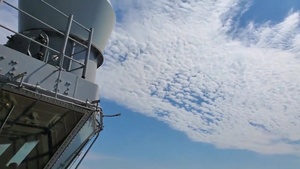 F-35B fly-by over USS Tripoli