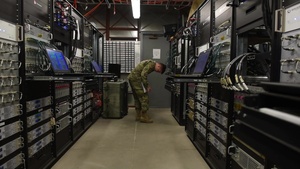 Aircraft communications maintenance enables training mission