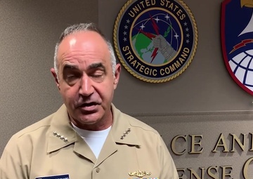 USSTRATCOM CC Shout Out Video to Army SMDC and JFCC IMD