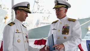 CTF 65 Change of Command Infocus