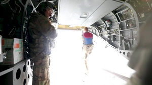 Spartans conduct helocast