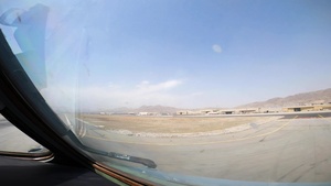 Evacuation at Hamid Karzai International Airport