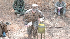 Cobra Gold 21: Marine Combat Engineers participate in Landmine Disposal Exercise