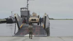 U.S. Marines and Sailors Conduct Landing Craft Utility familiarization rehearsals during Large Scale Exercise 2021