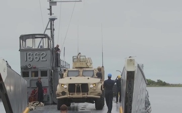 U.S. Marines and Sailors Conduct Landing Craft Utility familiarization rehearsals during Large Scale Exercise 2021