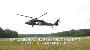 OCS black hawk 9-line training