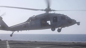 HSC 26 and USS Arlington Conduct Flight Operations Off The Coast of Haiti